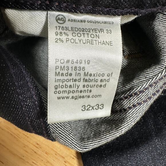 AG Adriano Goldschmied Tellis Modern Slim Men's Size 32 x 33 New With Tags - Picture 6 of 9